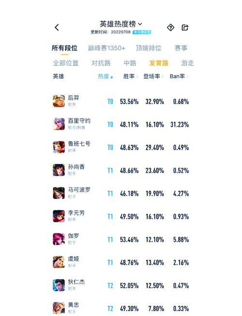 王者荣耀发育路英雄有哪些-发育路英雄介绍