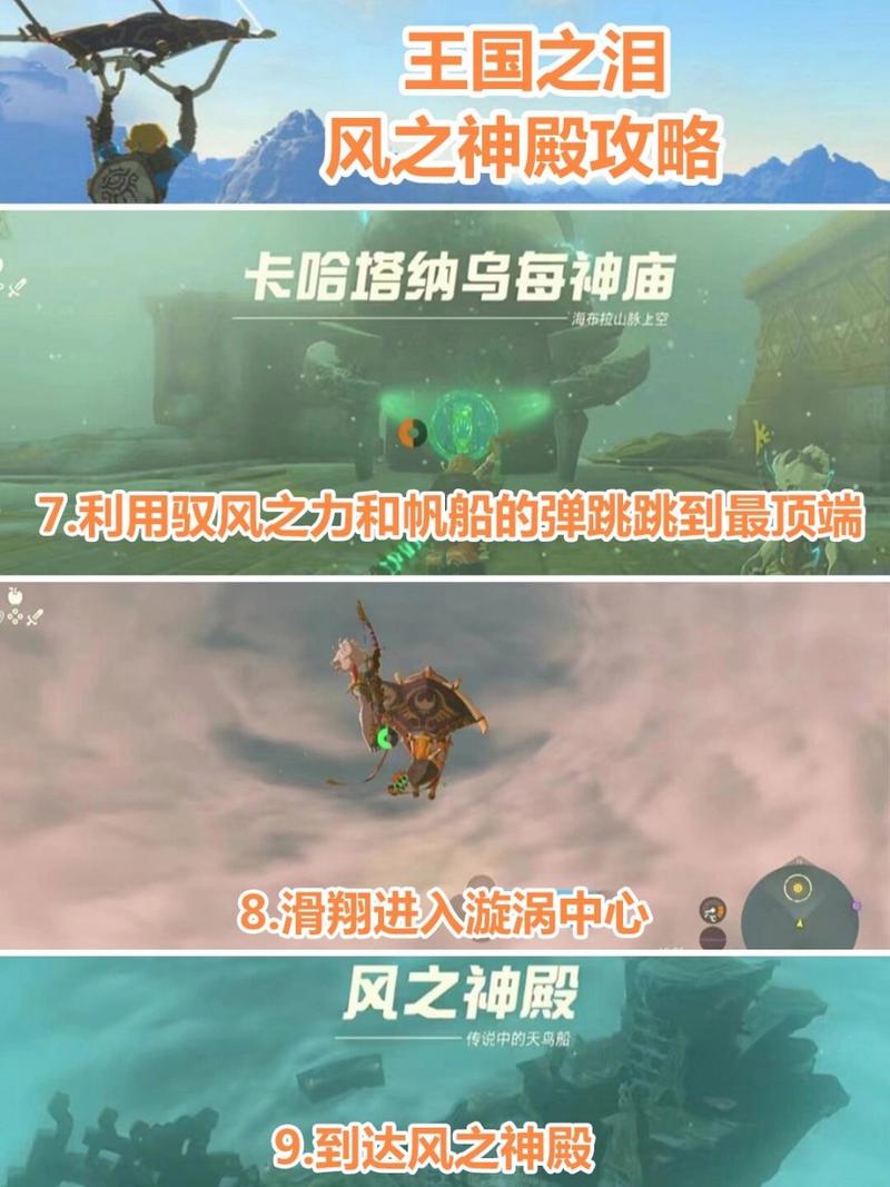 塞尔达王国之泪风之神殿解密攻略