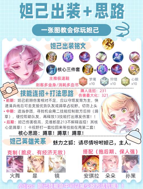 王者荣耀妲己连招技巧教学