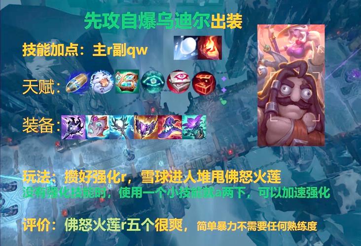英雄联盟S12乌迪尔出装