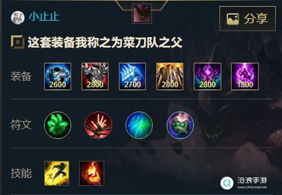 英雄联盟的熔岩巨兽的出装,和打法。。