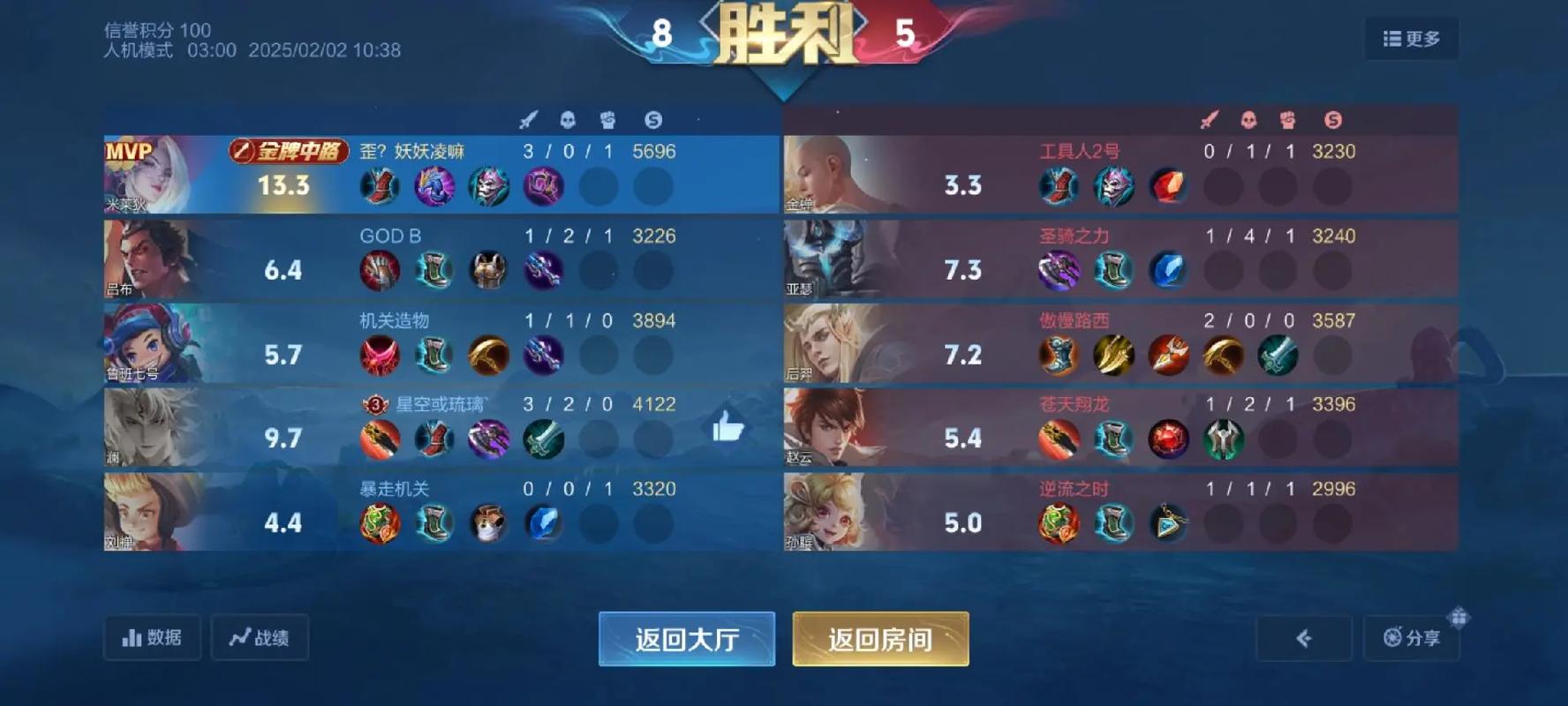 王者荣耀四分钟前线上蹭经验吗?