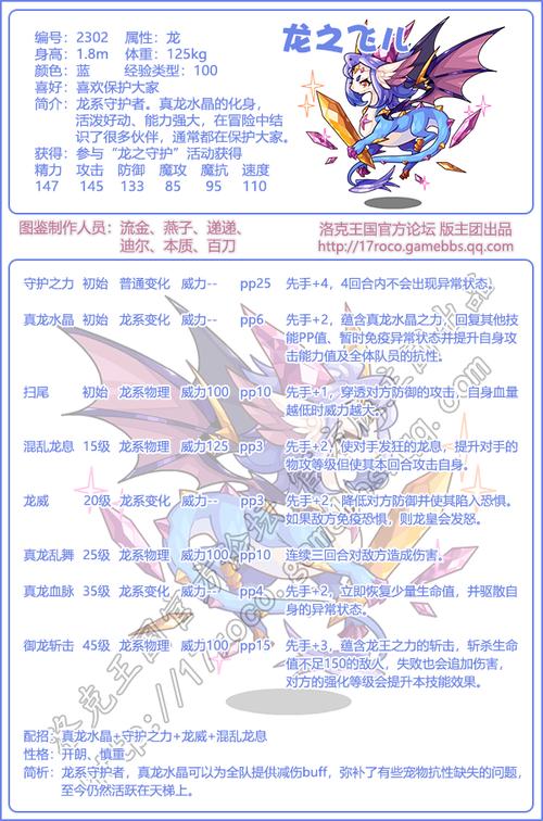 洛克王国龙之飞儿星辰之塔打法