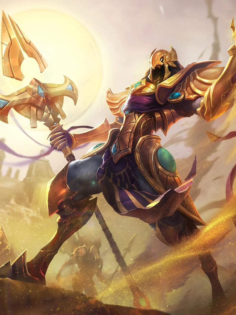英雄联盟LOL沙漠皇帝阿兹尔最新玩法技巧
