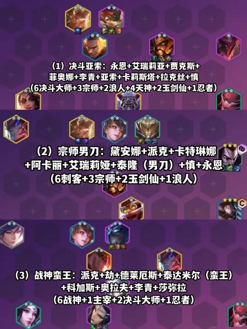 金铲铲之战s15阵容推荐