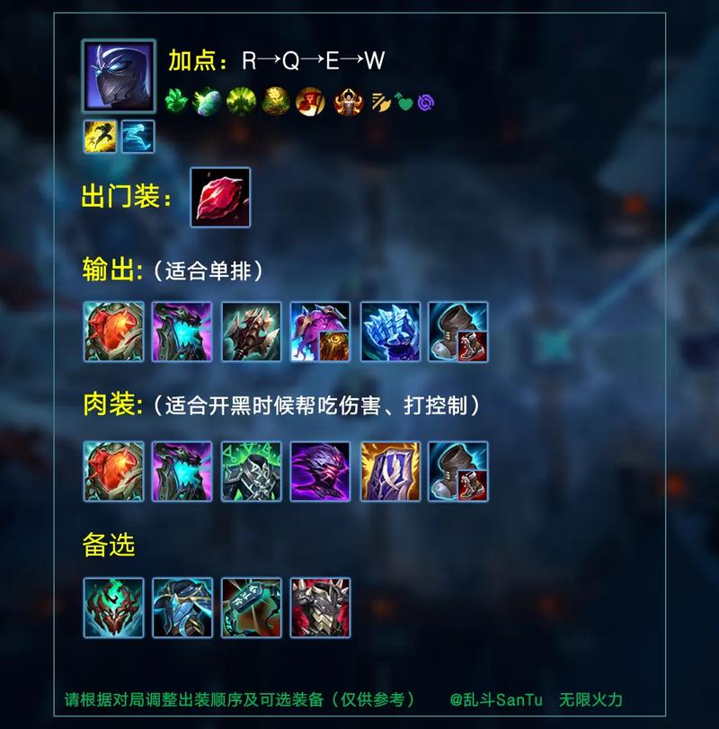 青钢影无限火力如何选取最终装备?