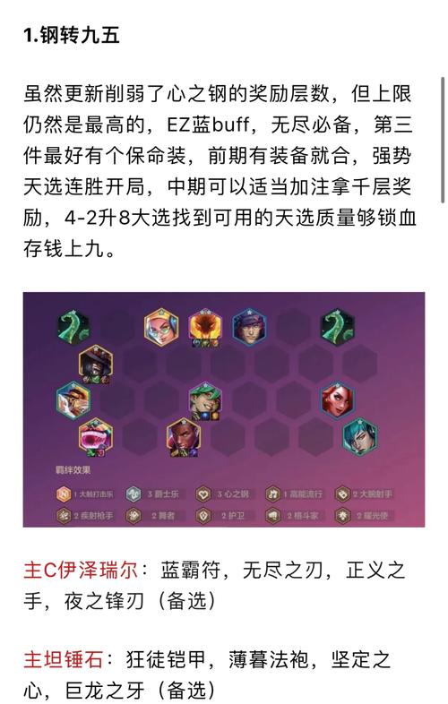 金铲铲之战s8稻草人阵容搭配