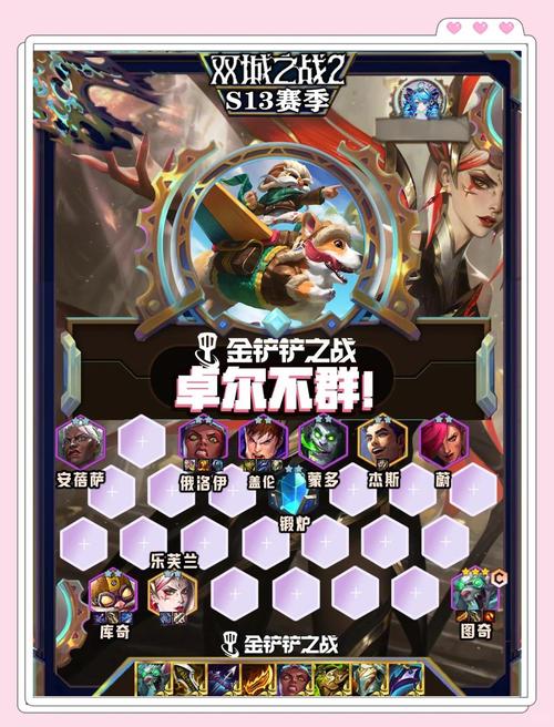 金铲铲之战S8卓尔不群玩法一览