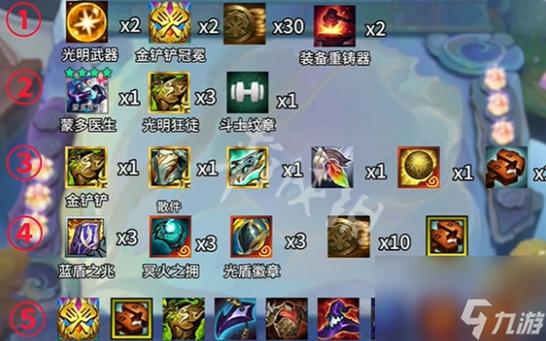 《金铲铲之战》4星蒙多最强出装推荐_金铲铲之战