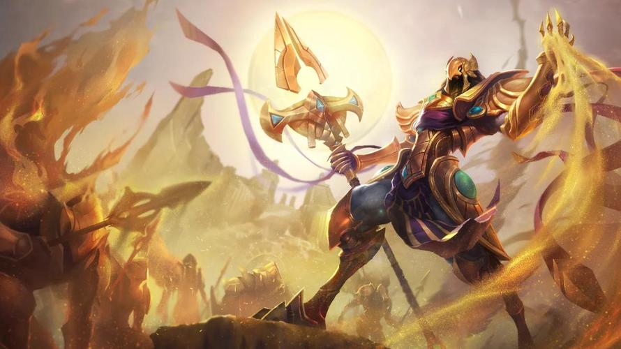 英雄联盟LOL沙漠皇帝阿兹尔最新玩法技巧