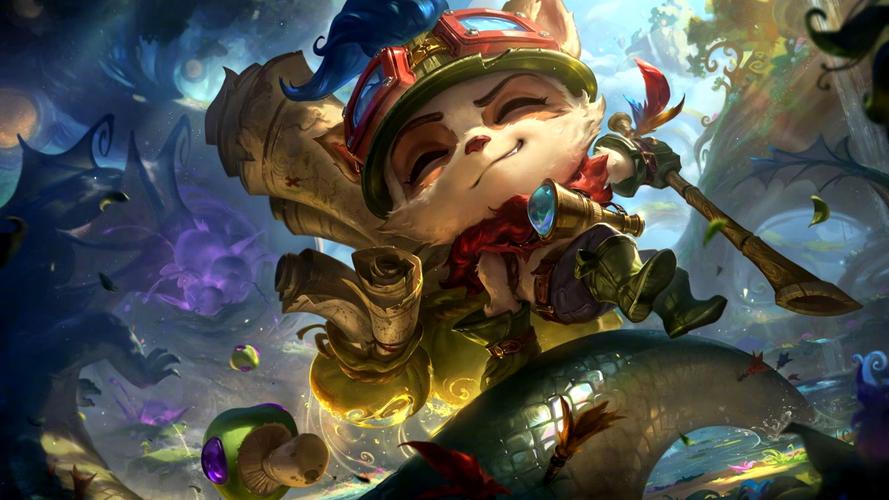LOL英雄联盟皮肤迅捷斥候军情五处提莫LOL特效