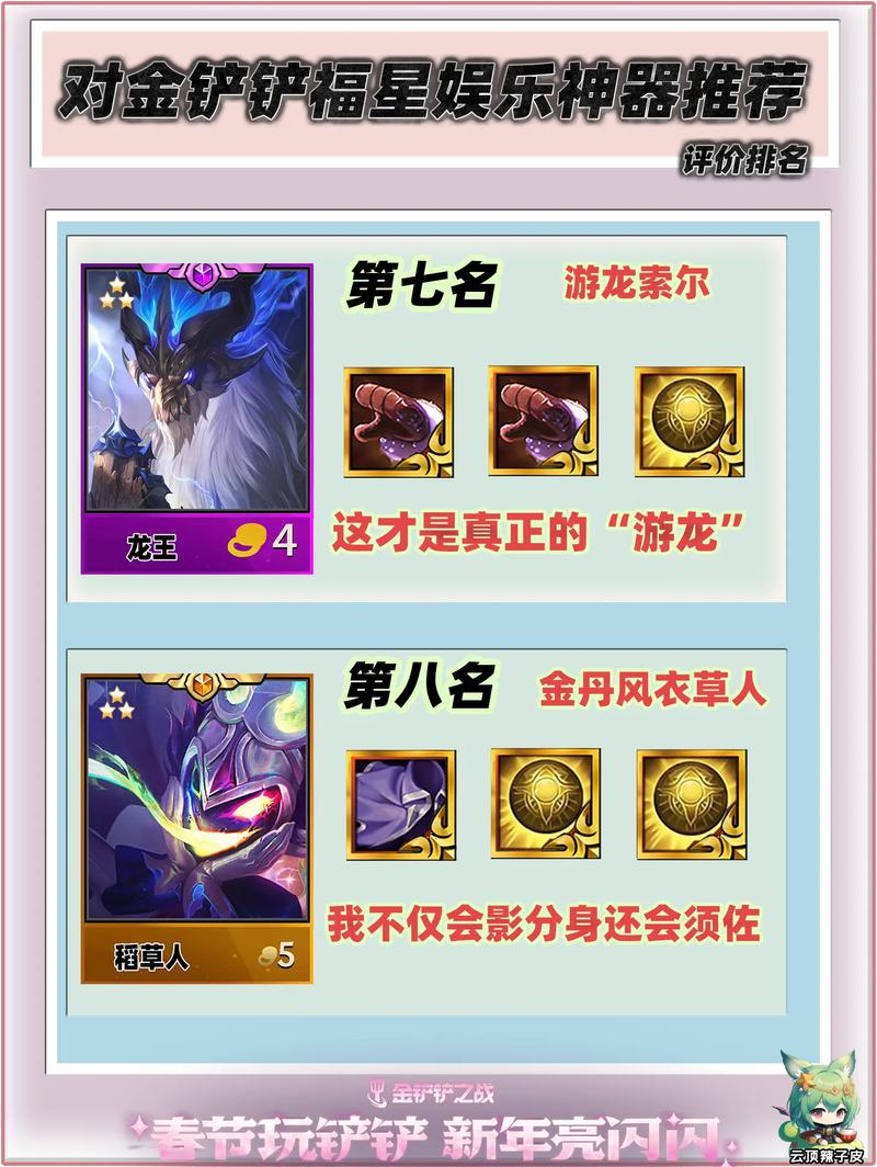 金铲铲之战龙王出装阵容玩法攻略