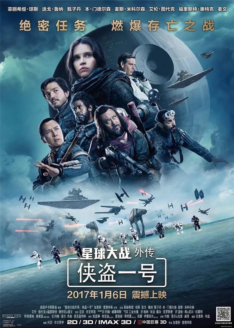《星球大战外传:侠盗一号》甄子丹打的好不好?