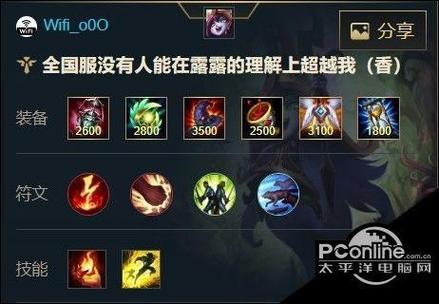 S7仙灵女巫璐璐怎么天赋符文出装