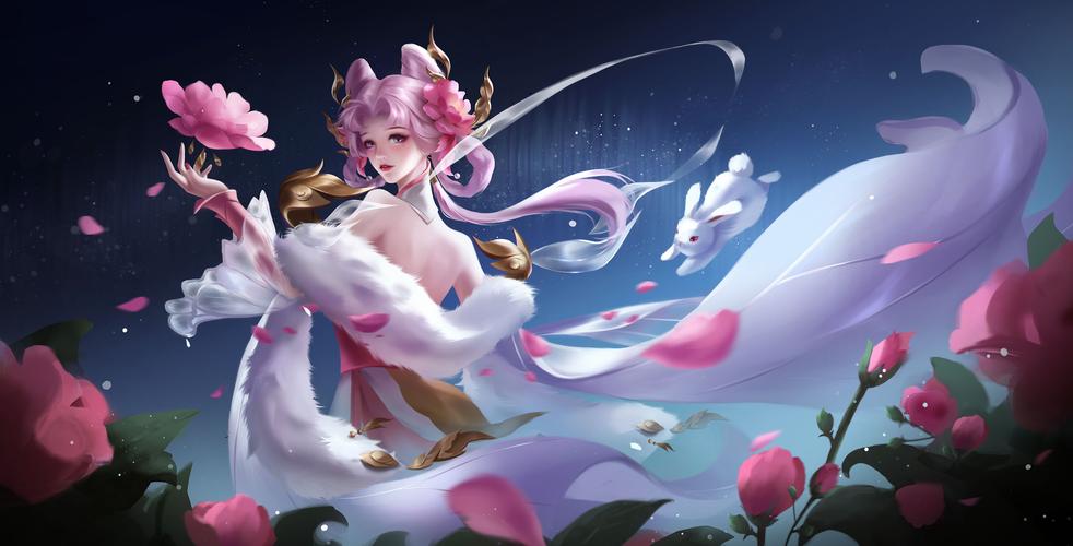 王者荣耀嫦娥新皮肤拒霜思皮肤官方设计稿定稿图片一览-王者荣耀嫦娥...