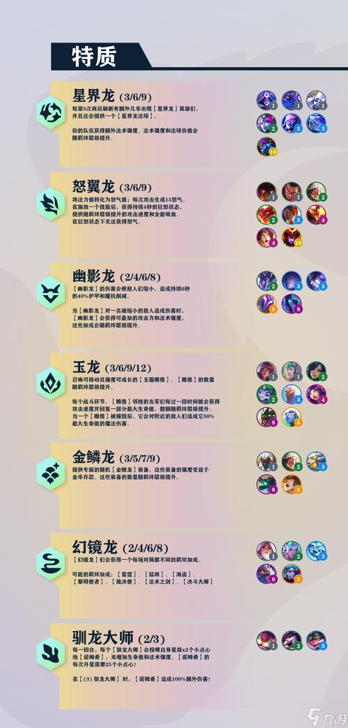 金铲铲之战星界龙神介绍