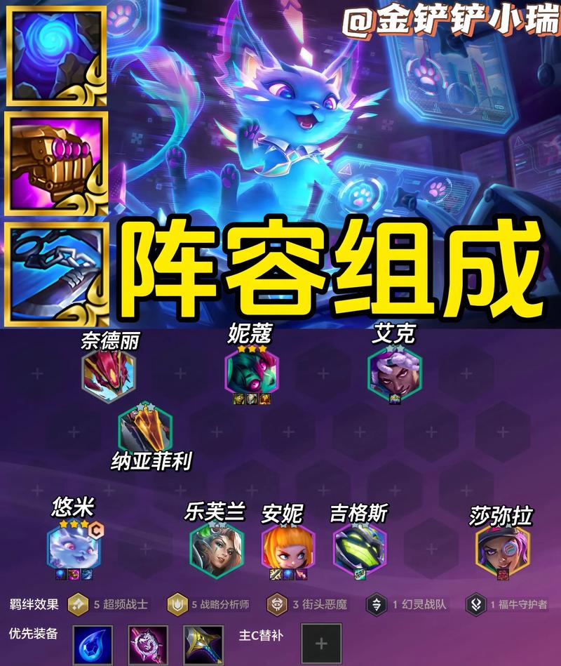 金铲铲之战赌小法阵容怎么搭配-搭配推荐