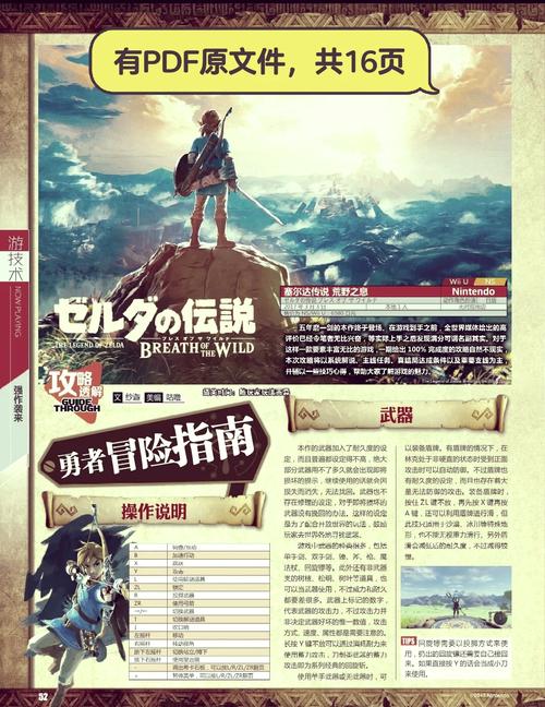 【塞尔达传说荒野之息】第一章攻略