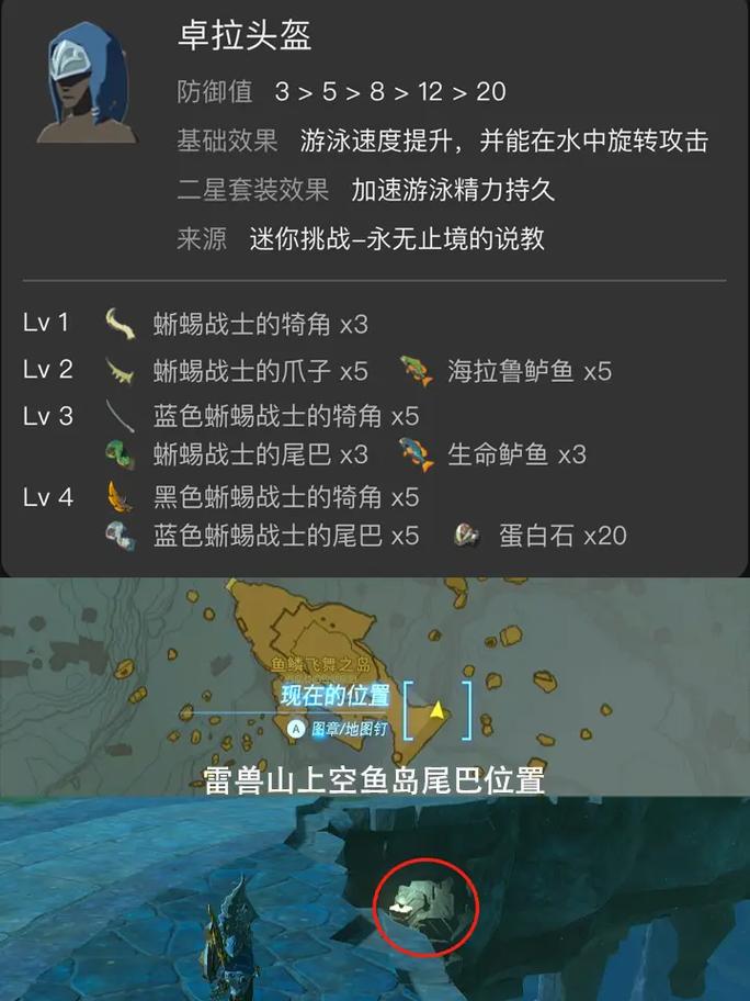 《塞尔达传说:王国之泪》攻略(四)套装篇