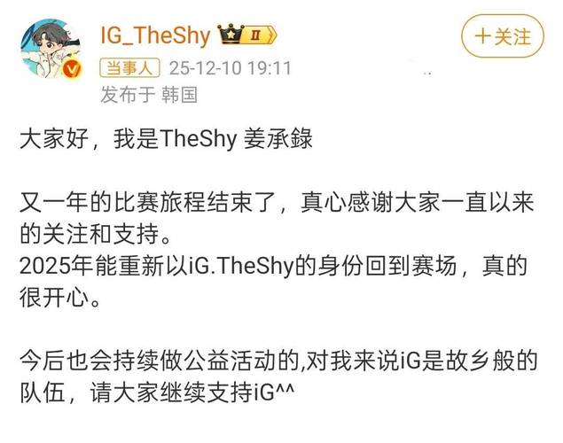 theshy为什么退役了