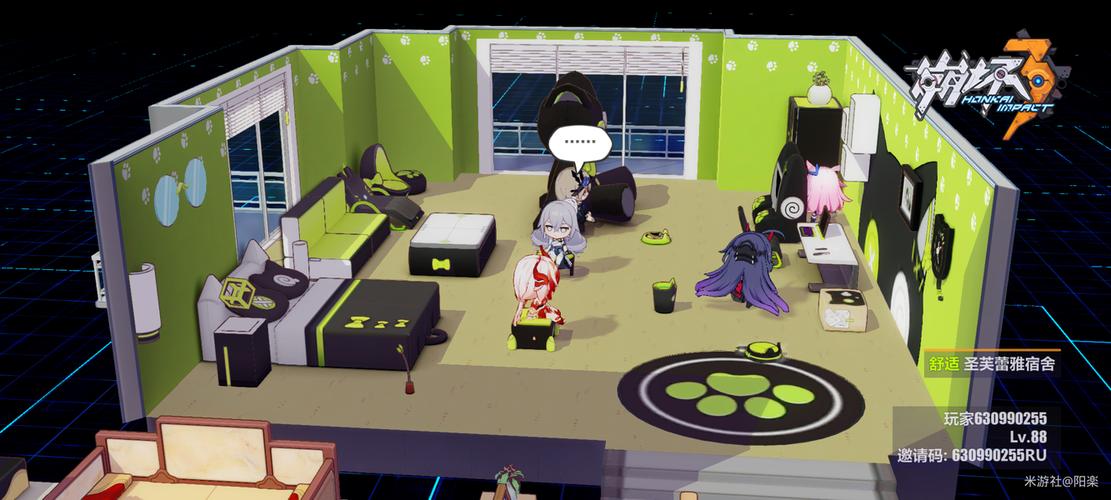 崩坏三怎么在宿舍喂女武神吃东西