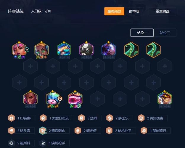 金铲铲之战阵容推荐