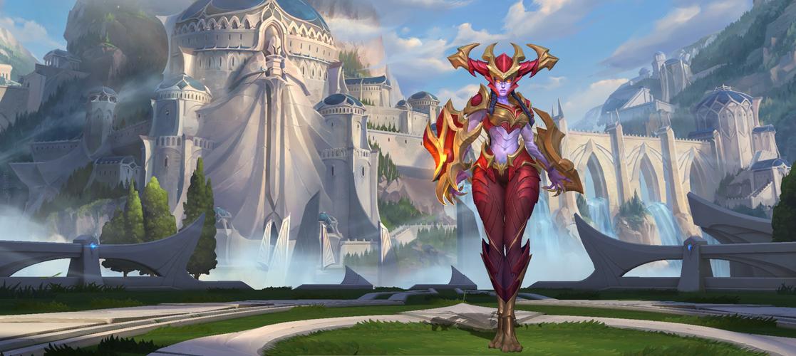 LOL英雄之龙血武姬希瓦娜攻略