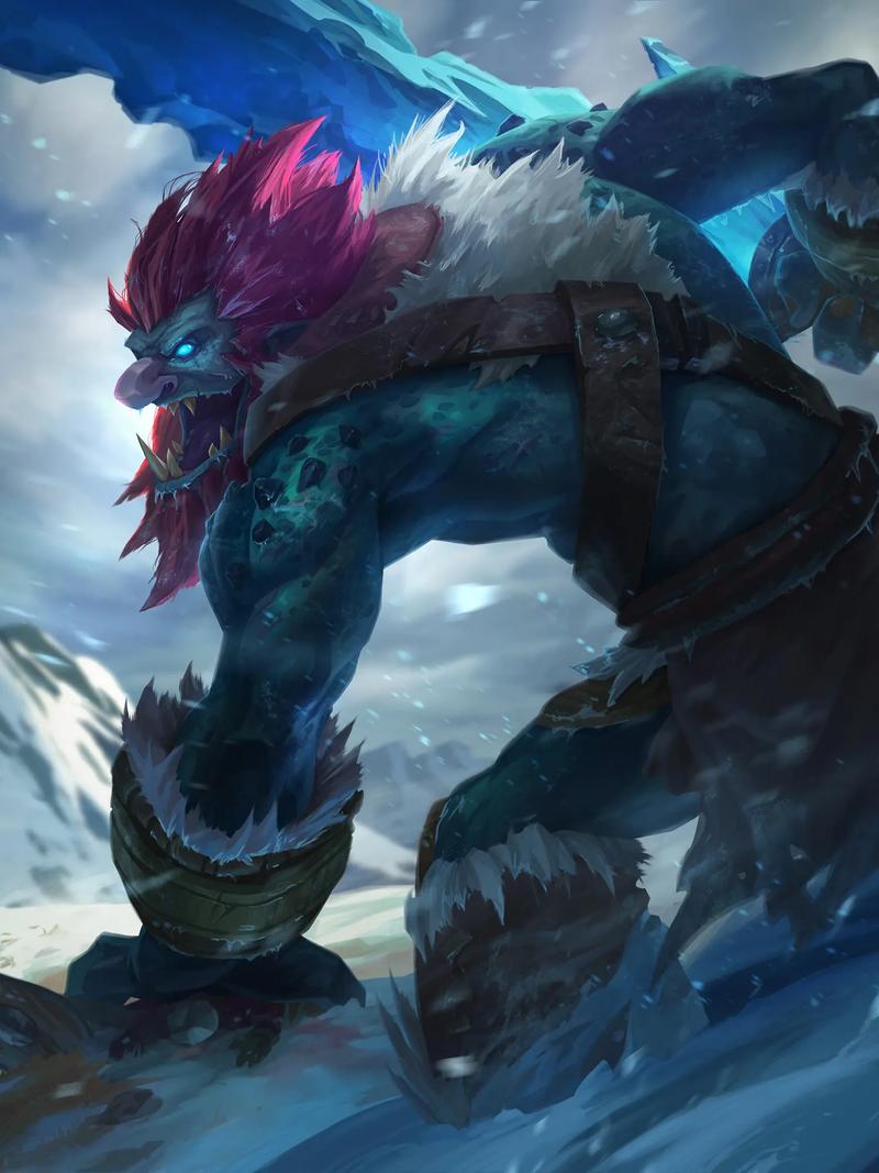 LOL巨魔之王E出来是个锤子的是哪个皮肤?