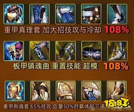 手游狂战士60级装备推荐