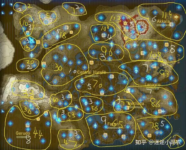赛尔达旷野之息神庙位置