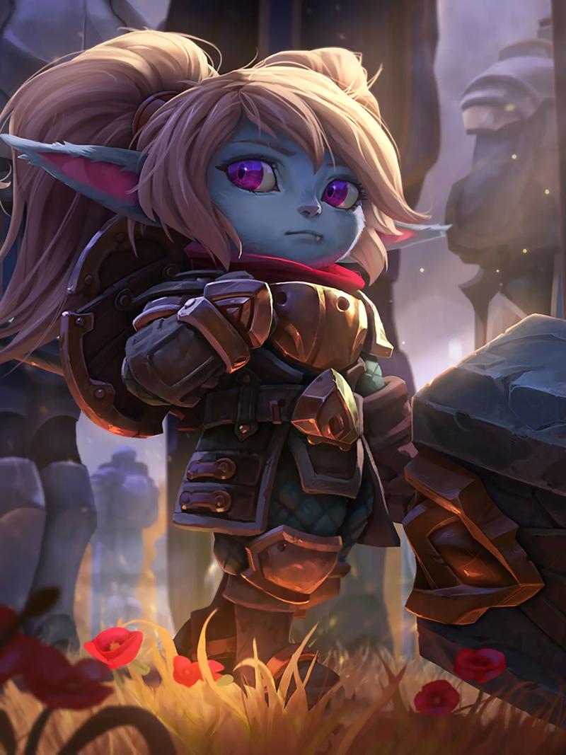 英雄联盟LOL圣锤之毅波比符文天赋技能技巧