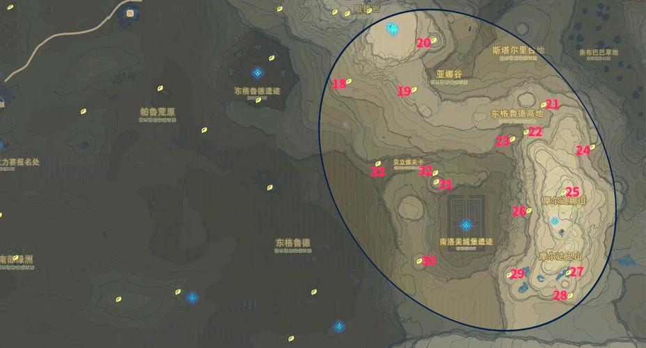 塞尔达传说荒野之息呀哈哈全收集-全地图呀哈哈全收集攻略