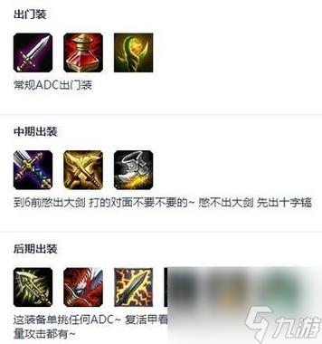 英雄联盟赏金猎人怎么出装备呢?
