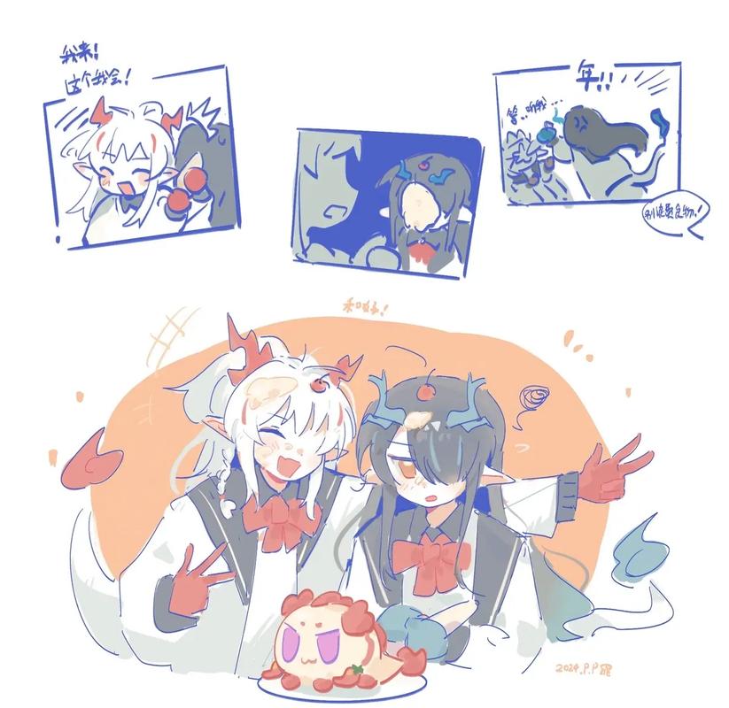 【明日方舟】愿于画中安一隅,执笔青丝永随夕