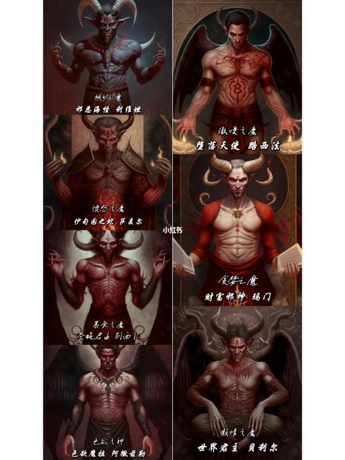 西方神话中的邪神与恶魔有多少个?名字都叫什么?