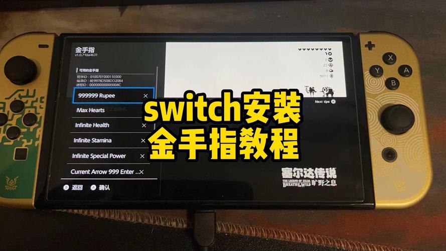 如何用外置硬盘给switch安装mod金手指