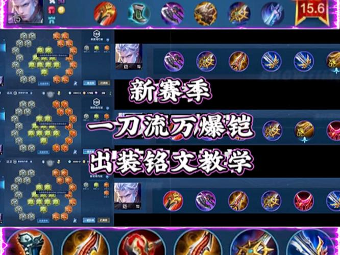 王者荣耀铠上单一刀流出装攻略