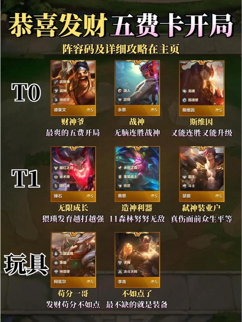 《金铲铲之战》运营口诀是什么?