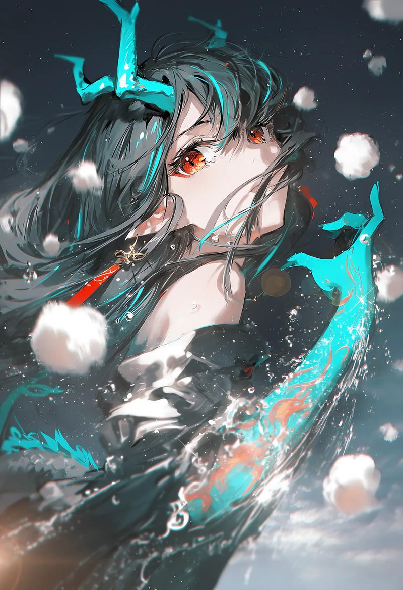 【明日方舟】愿于画中安一隅,执笔青丝永随夕