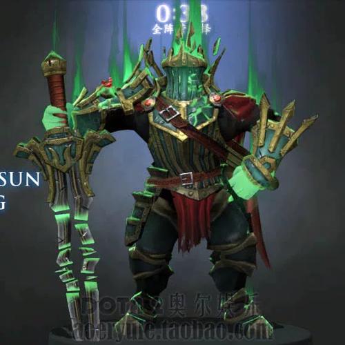 dota2冥魂大帝骷髅王模型模型和谐版本?