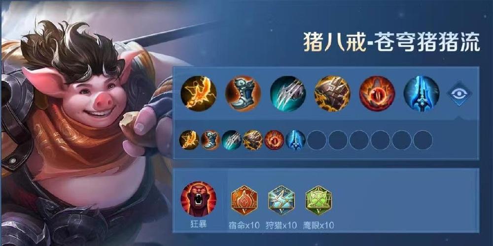 猪八戒怎么出装既有伤害又很肉