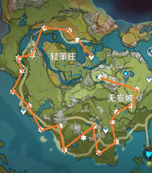 原神轻策庄在哪里