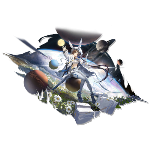 【新增服饰】CASC合作服装-触及星辰-阿米娅(近卫升变状态)