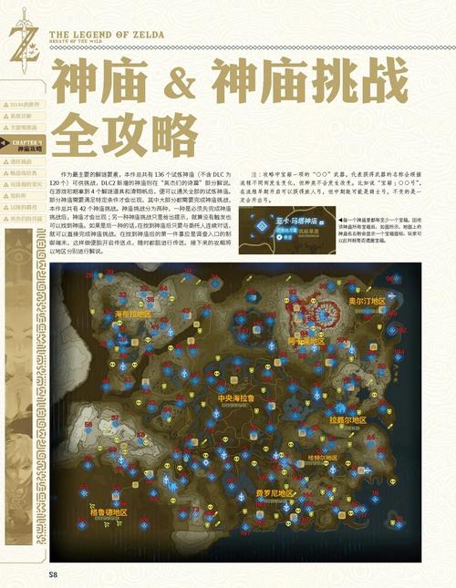 塞尔达初始台地四个神庙在哪里