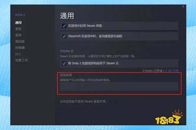 dota2国服启动项怎么设置?求教