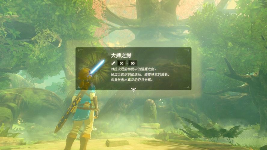 塞尔达旷野之息里面怎么让大师之剑卡bug卡枪不管什么时候都是60度的伤...