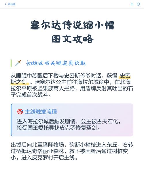 求助塞尔达传说缩小帽最后一关详细攻略?