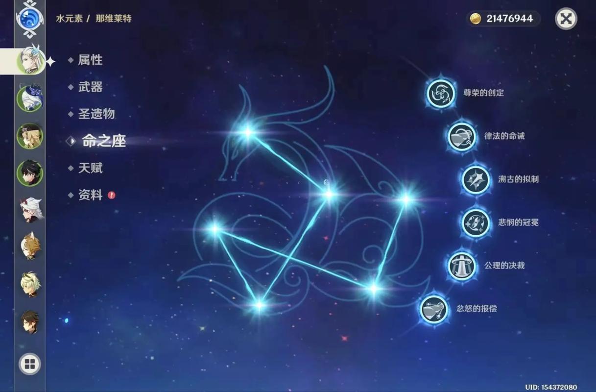 原神满命成本一览
