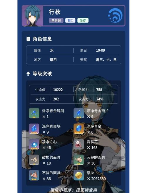 如何看待《原神》中的角色「行秋」?