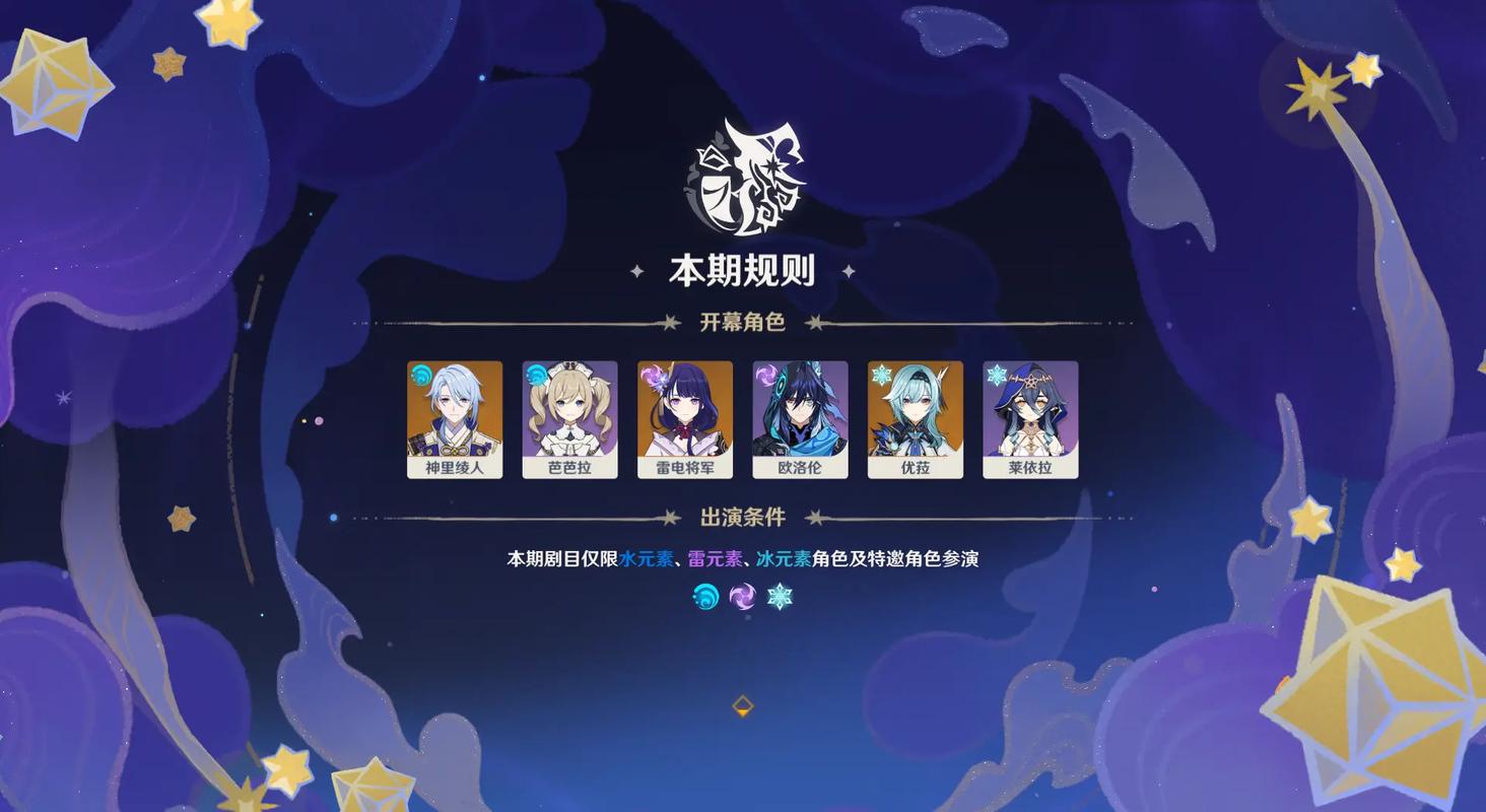 原神:7月幻想真境剧诗攻略|限定火水冰,最简单的一期